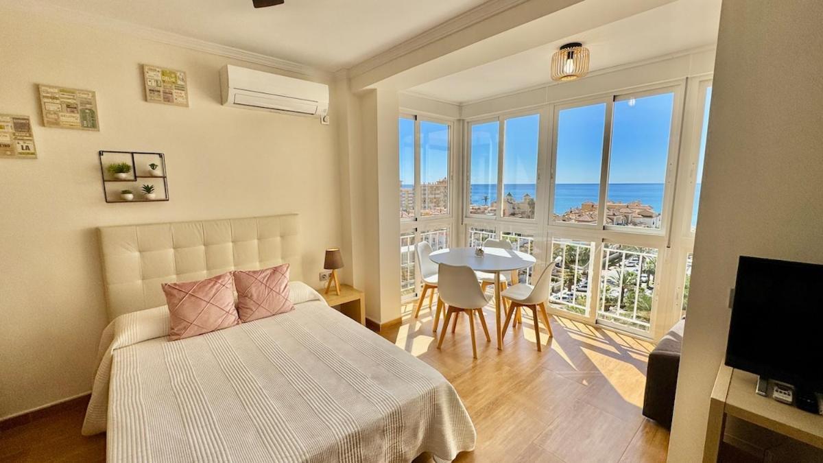 Estudio En Torrox, Piscina, Vistas Al Mar & Diseno